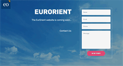 Desktop Screenshot of eurorient.org