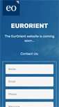 Mobile Screenshot of eurorient.org